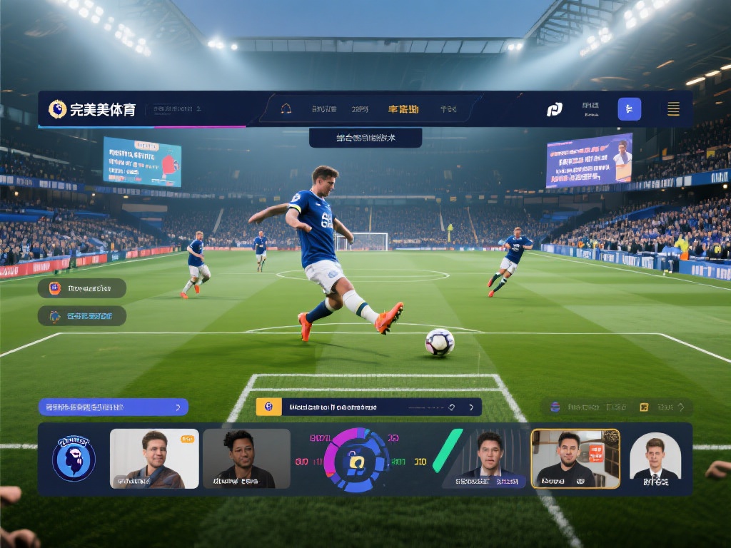 举例来说，在一场热门的英超联赛中，完美体育平台通过