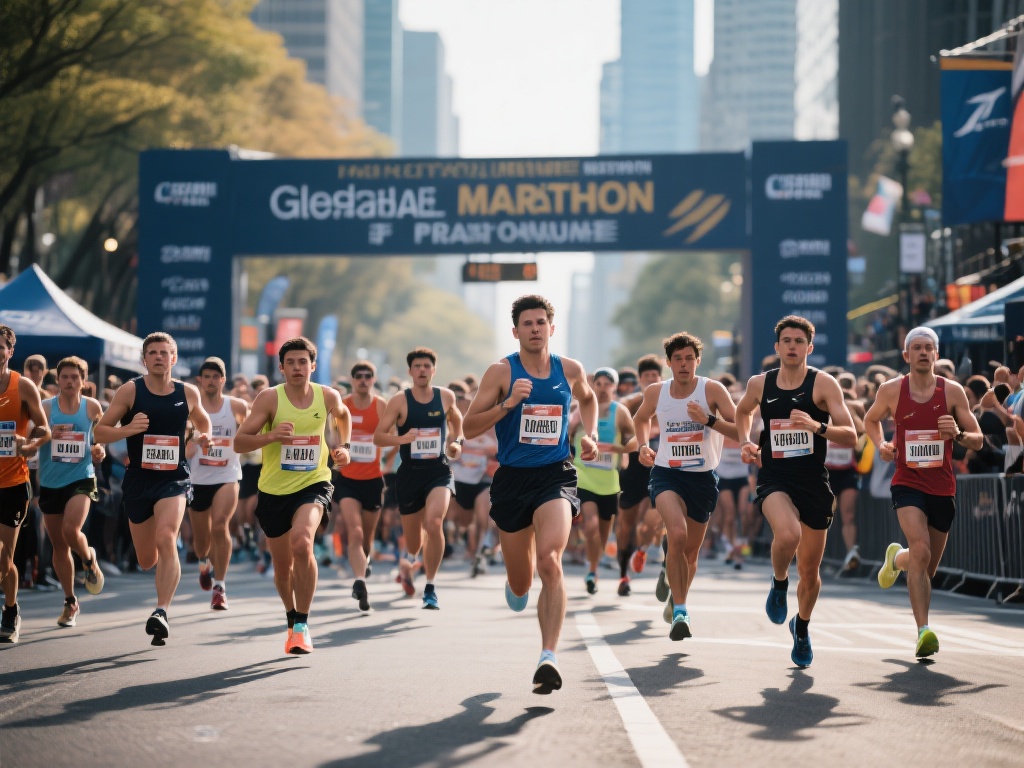 举例来说，全球每年的马拉松比赛吸引了无数参赛者，从