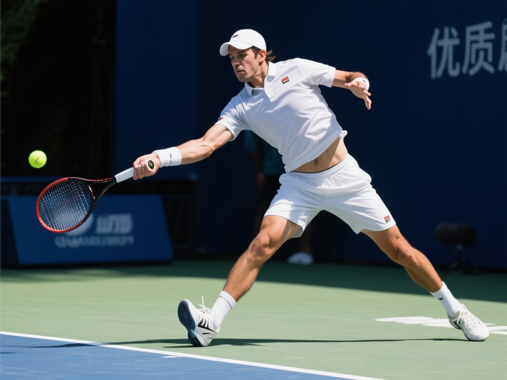 优质击球技巧三：力量与技术的结合
不少选手为了追