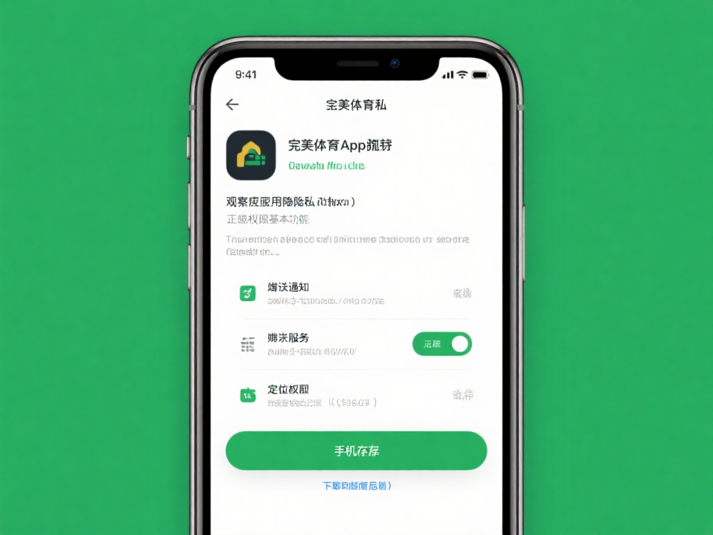 观察应用隐私政策和权限需求
在安装完美体育app