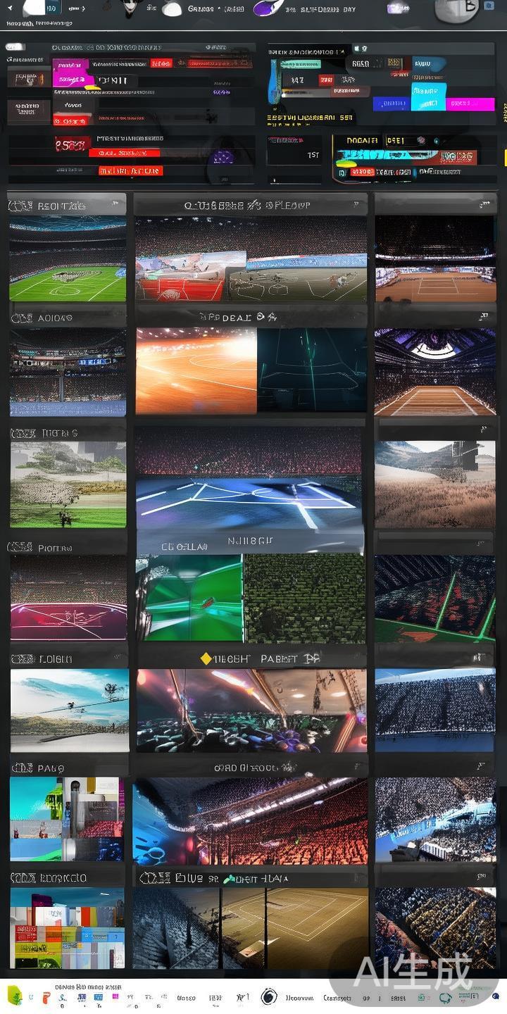 丰富的体育赛事资源：涵盖足球、篮球、网球、电竞等多