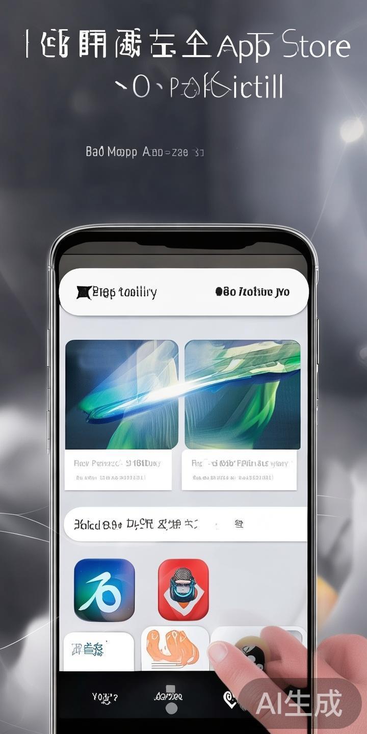 搜索“完美体育”：在手机屏幕上的应用商店（如华为应